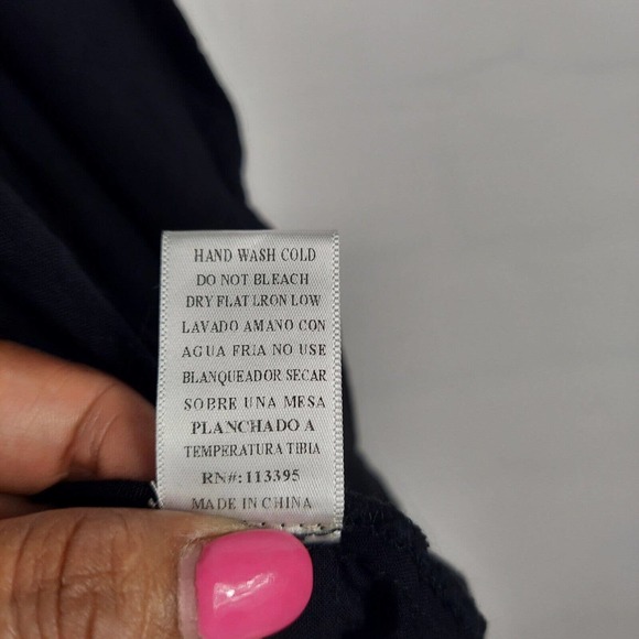 women's en creme black open front cardigan size small - Picture 6 of 11